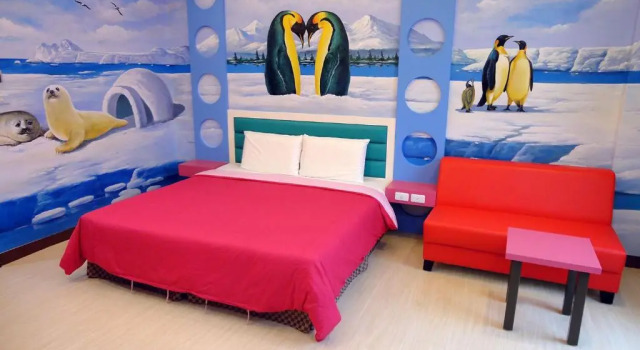 Двухместный номер Deluxe 船屋親子特色民宿Ship House
