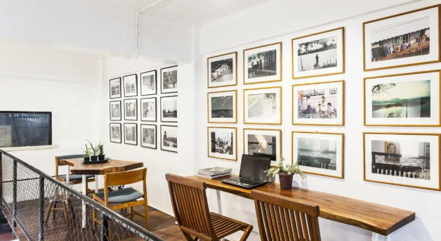 Кровать в общем номере Stockhome Hostel Ayutthaya