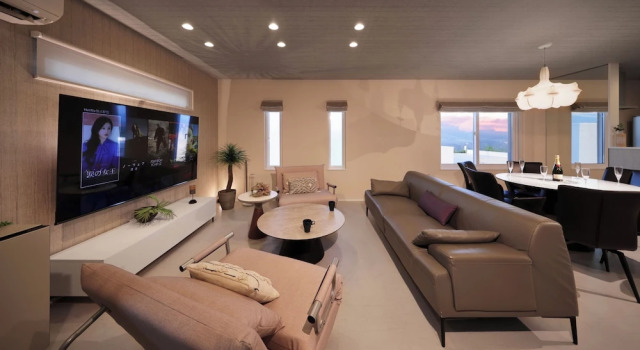 Люкс с балконом Crystal Villa SHIRAHAMA