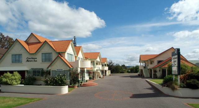 Люкс Executive c 1 комнатой Rotorua Coachman Spa Motel