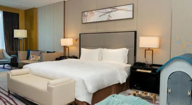 Luksusowy dwuosobowy pokój DoubleTree by Hilton Hotel Heyuan