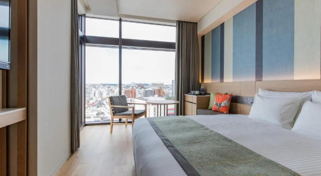 Двухместный номер Deluxe JR Kyushu Hotel Blossom Naha