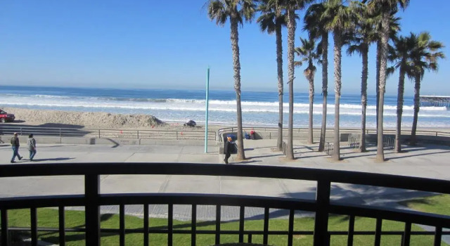 Номер Standard oceanfront Ocean Park Inn