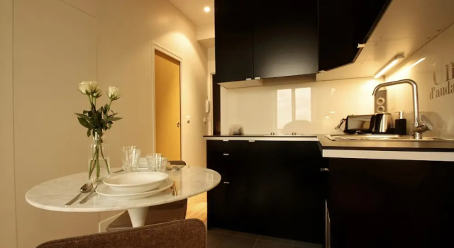 102201 - A charming setting for 4 people in Montorgueil, Забронировать Отель 2-й округ: Биржа Париж, рядом с Лувр — Риволи