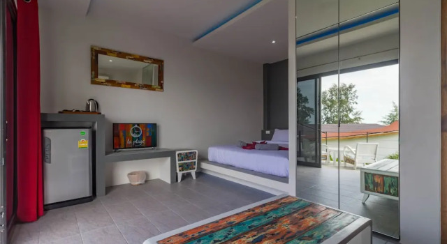 Двухместный номер Standard с балконом la plage resort & beach club