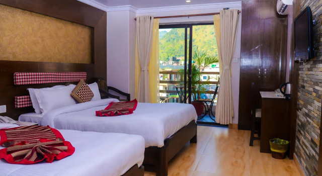 Двухместный номер Deluxe Kuti Resort and Spa