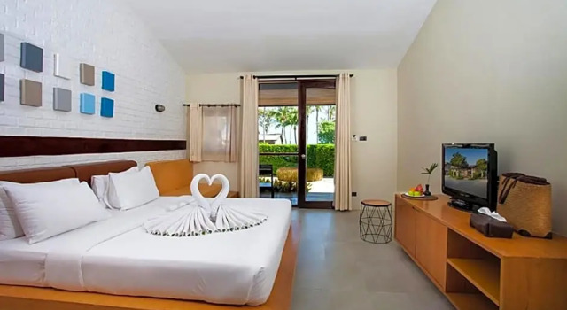 Бунгало Deluxe с видом на сад Baan Talay Resort