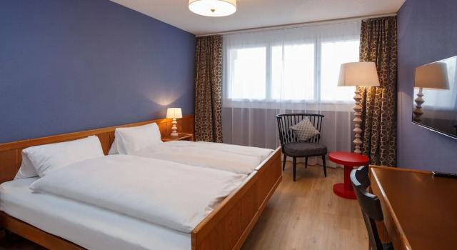 Двухместный номер Comfort с видом на горы Hotel & Restaurant Chärnsmatt
