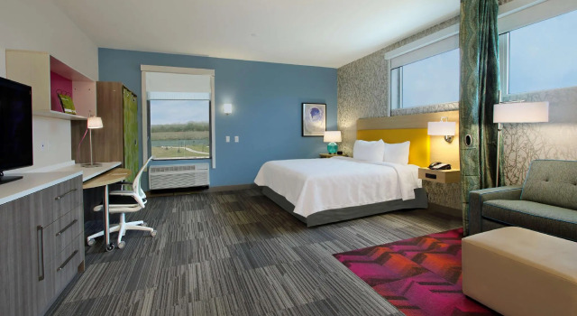 Двухместный люкс Home2 Suites By Hilton Beaumont, Tx