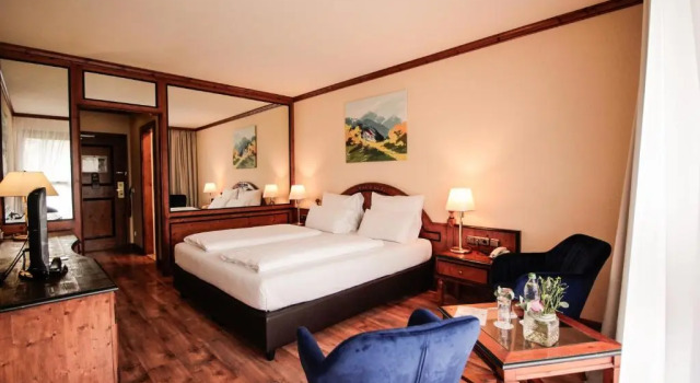 Двухместный номер с балконом Riessersee Hotel