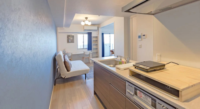 Люкс Business HOYOU Suite Residence Osaka Ashiharabashi Station Front