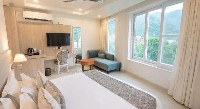 Двухместный номер Deluxe с балконом Terrakotta Rishikesh