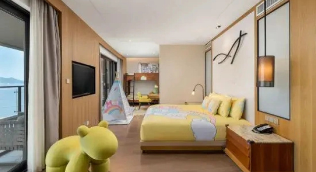 Семейный номер Standard Crowne Plaza Ningbo Xiangshan Sea View by IHG