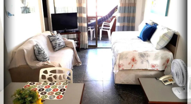 Apart-Hotel para 3 pessoas, Забронировать Апарт-отель Апарт-отели Форталезы, рядом с Abolition Palace, Апарт-отель
