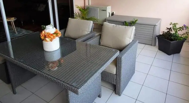 Grand appartement Vue Mer Papeete - F2 Horizons, Book Apartment Hotels in Papeete with a Pool, Swimming Pool