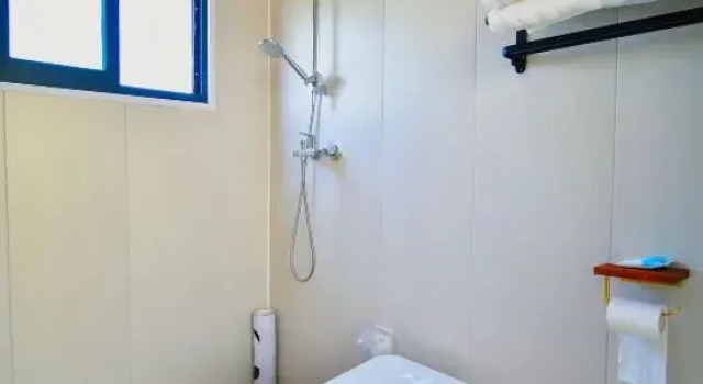 Кровать в общем номере Beijing Jinhai Lake Yujing Resort Homestay