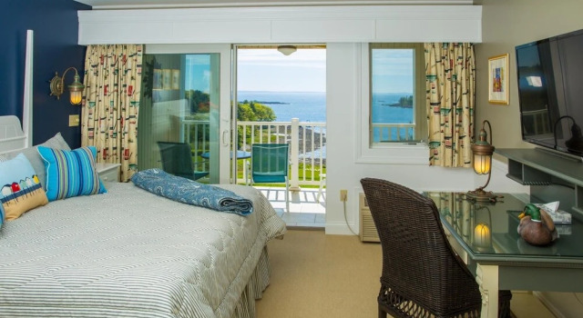 Двухместный номер Deluxe с видом на океан Island View Inn