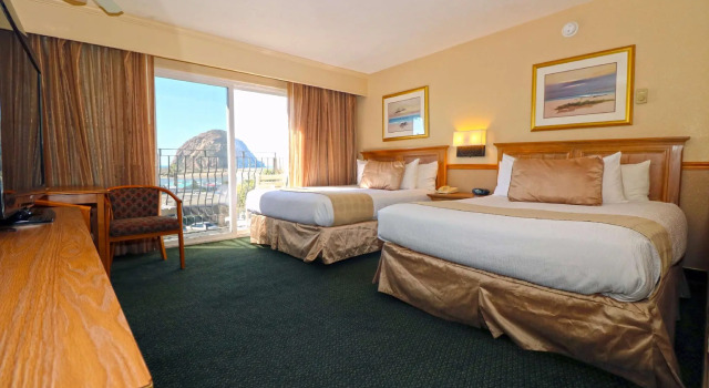 Четырёхместный номер Standard с видом на океан Best Western San Marcos Inn