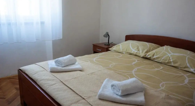 Апартаменты с балконом и с видом на море Apartmani Basioli