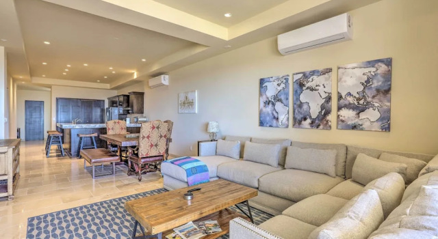 Апартаменты с 3 комнатами с балконом Golf Resort Condo w/ Ocean Views at Cabo Quivira