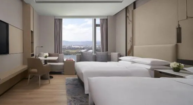 Номер Deluxe Отель Fuzhou Marriott Hotel Riverside