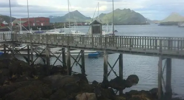Семейный номер Standard с частичным видом на море Kræmmervika Havn