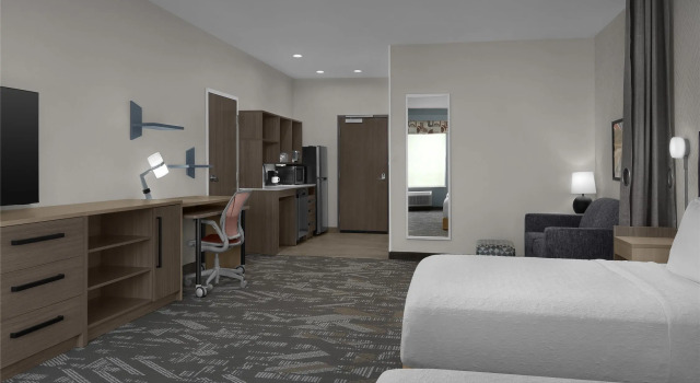 Четырёхместный люкс Home2 Suites By Hilton Taylor