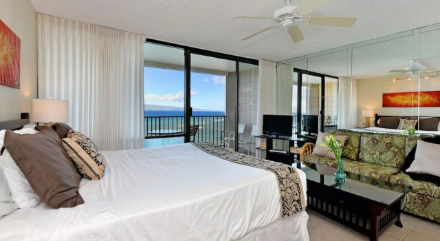 Студия Valley Isle #1206 Studio Bedroom Condo by RedAwning