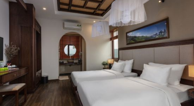 Номер Deluxe EBINO PULUONG RESORT and SPA
