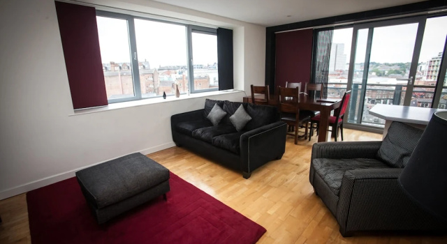 Апартаменты с 2 комнатами с балконом Cranbrook House Serviced Apartments