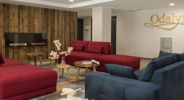 Comfortably furnished apartment in an attractive town