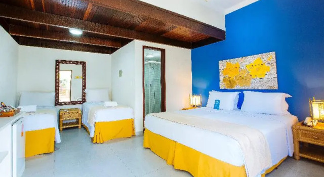 Четырёхместный номер Standard с балконом Armação Resort Porto de Galinhas