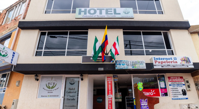 Hotel Colonial El Bosque Dorado, Book Hotel Hoteller i Tunja med parkering, Parkering