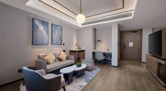 Люкс Deluxe Hilton Garden Inn Ji'nan High-Tech Zone