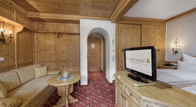 Двухместный номер Comfort с балконом Alpines Lifestyle Hotel Tannenhof