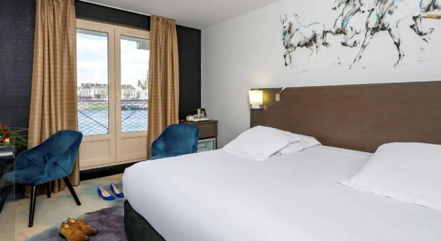 Двухместный номер Superior с видом на реку Mercure Bords de Loire Saumur