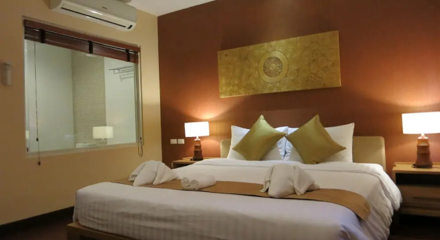 Номер Deluxe с балконом и с красивым видом из окна Islanda Resort Hotel