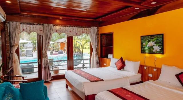 Бунгало Deluxe Chez Loan Hotel