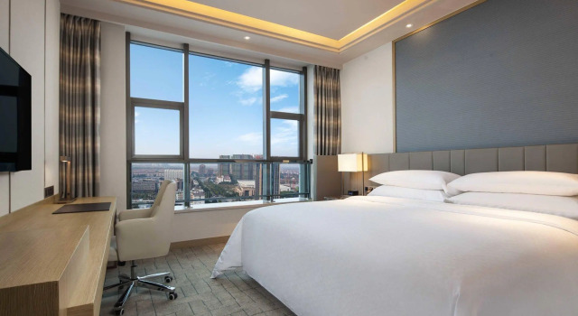 1 Bedroom Double Junior Suite with city view Four Points by Sheraton Hefei, Baohe