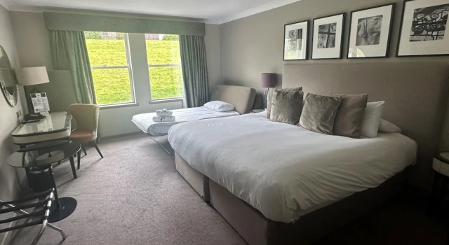 Двухместный семейный номер Standard Ardoe House Hotel & Spa