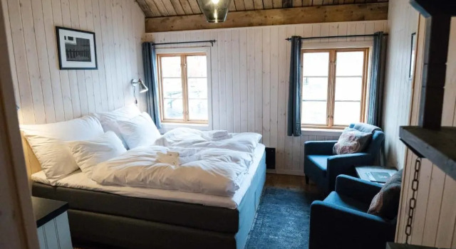Бунгало Deluxe c 1 комнатой с видом на море Reine Rorbuer - by Classic Norway Hotels