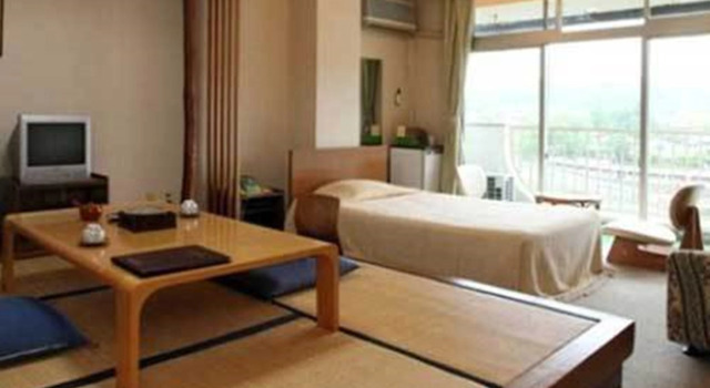 Номер Standard с видом на озеро Kameyama Onsen Hotel