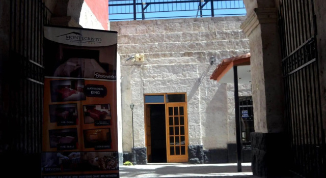 Montecristo Casona Hotel, Prenota Hotel Hotel a Arequipa con parcheggio, Parcheggio