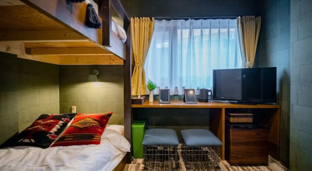 Четырёхместный номер Standard IKIDANE Residential Hotel Komagome