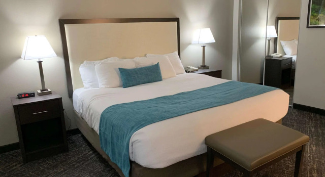 Двухместный люкс Hawthorn Suites by Wyndham Franklin