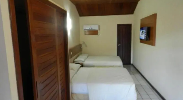 Трёхместный номер Standard Monte Pascoal Praia Hotel