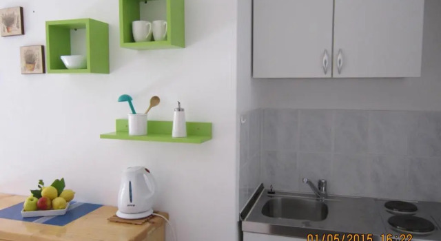Студия с красивым видом из окна Guesthouse Korkyra Sun