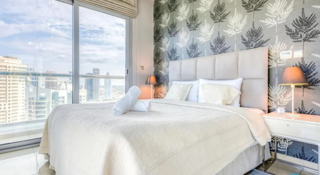 Two Bedroom Apartment in Dec Tower T2, Dubai Marina by Deluxe Holiday Homes, Забронировать Апартаменты/квартира Апартаменты Эмирата Дубая, рядом с Dubai Marina Yacht Club, Апартаменты/квартира