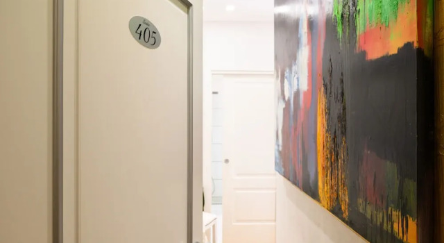 Двухместный номер Deluxe с балконом и с видом на город Domus Spagna Frattina Prestige Suite