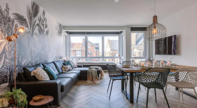 Апартаменты Lovely Apartment With Lateral sea View